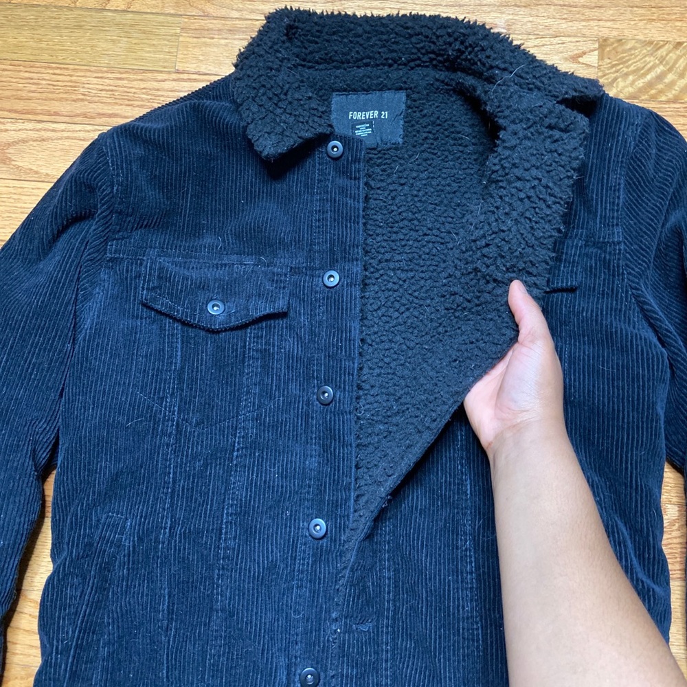 Black Sherpa Jacket